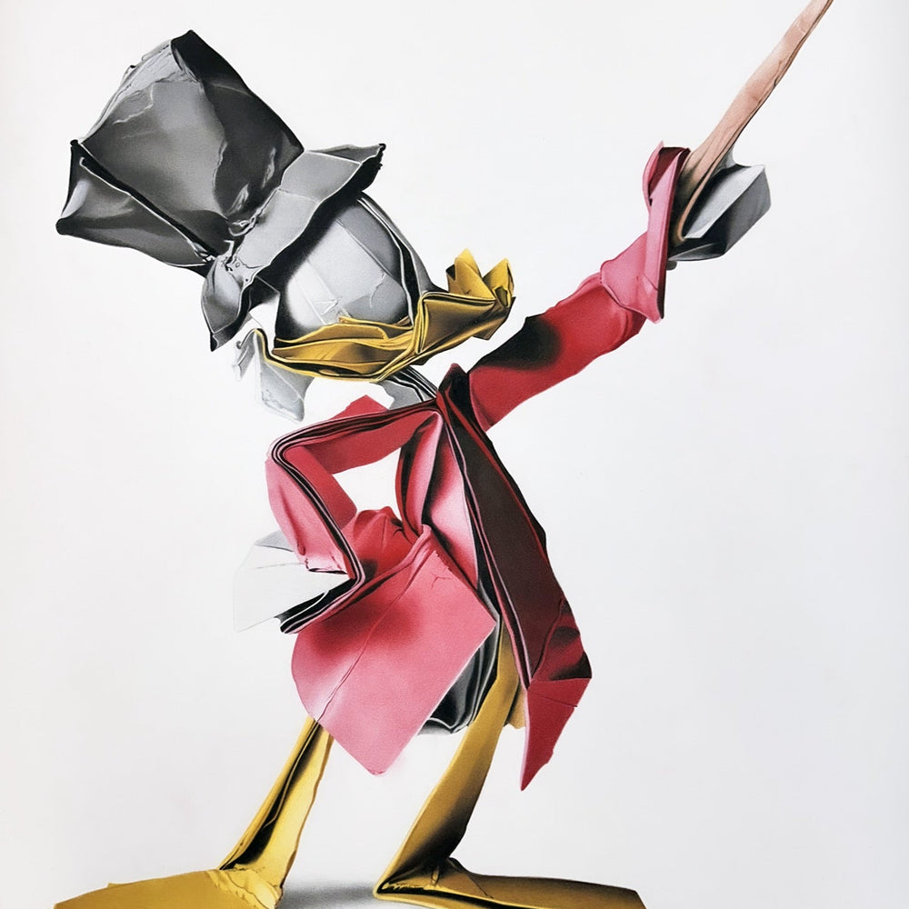 Scrooge McDuck Origami (Limited Edition) by Alessandro Paglia