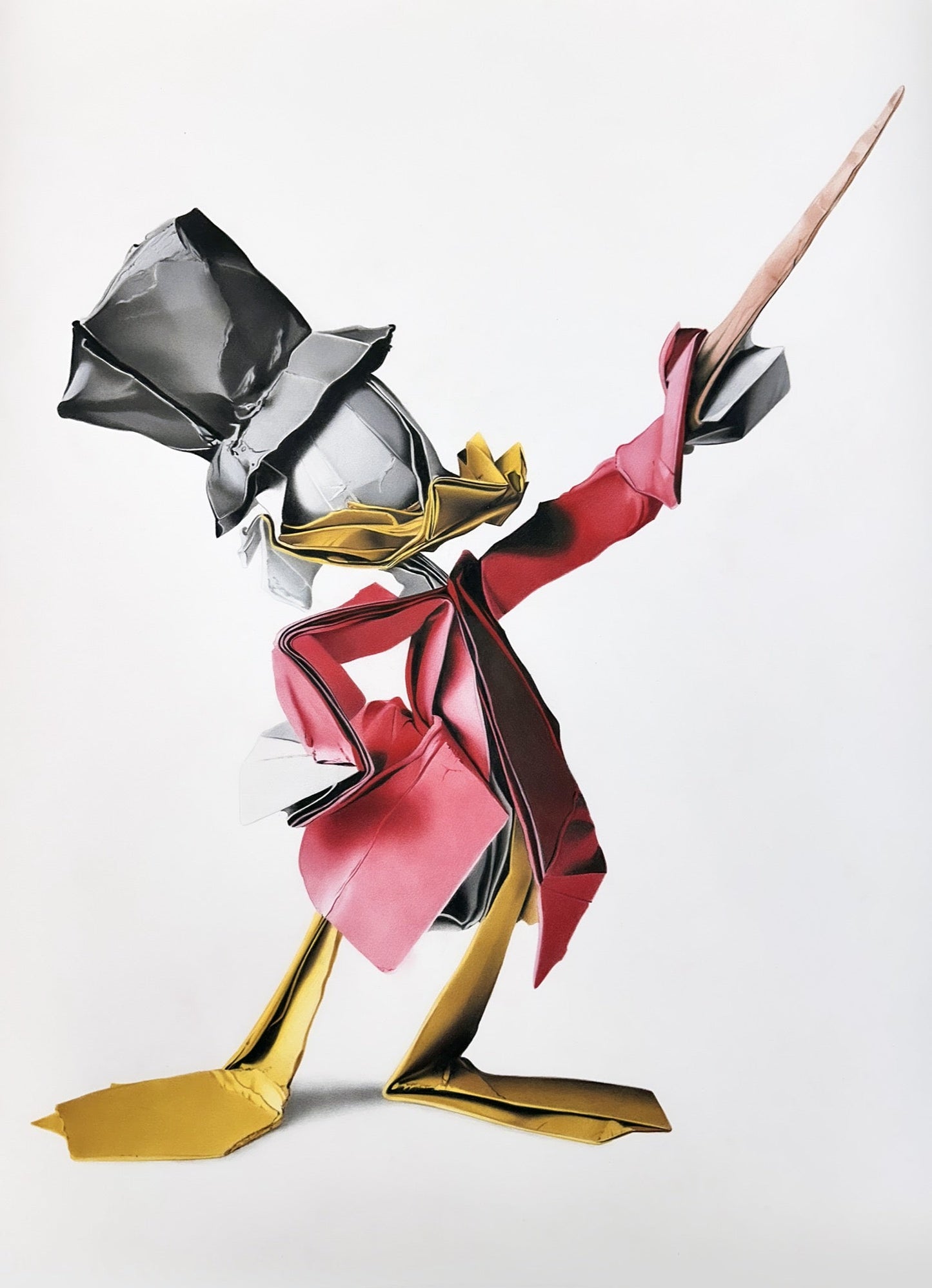 Scrooge McDuck Origami (Limited Edition) by Alessandro Paglia