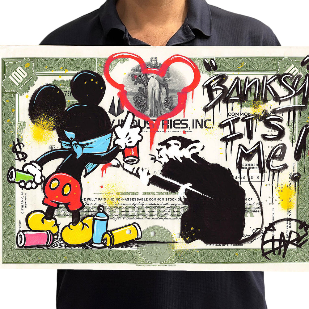 Banksy It's Me! by Daru (Limited Edition Print)