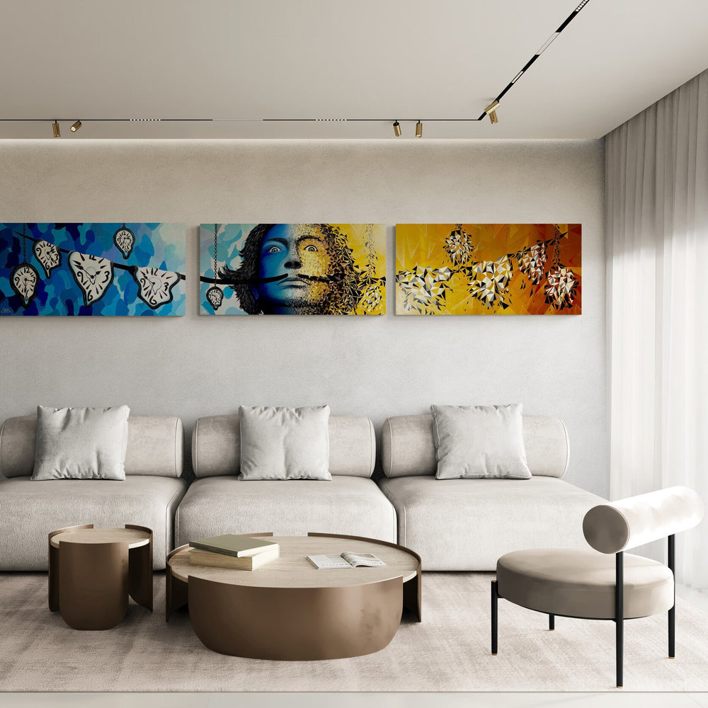 
                  
                    Paradoxe de l’oxymore (Triptych) by Sabrina Beretta - Signature Fine Art
                  
                