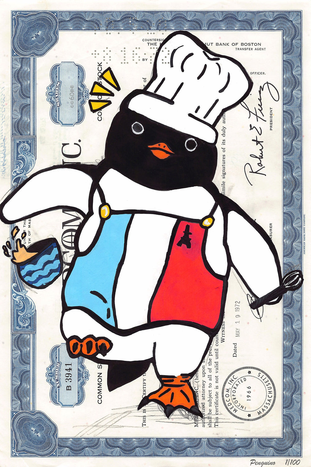 PenguinoによるMaster Chef（限定版プリント）