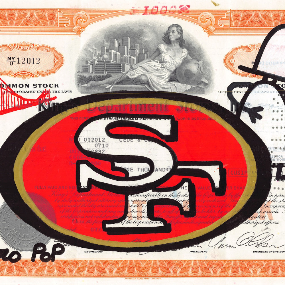 San Francisco 49ers III by Botero Pop by Botero Pop - Signature Fine Art