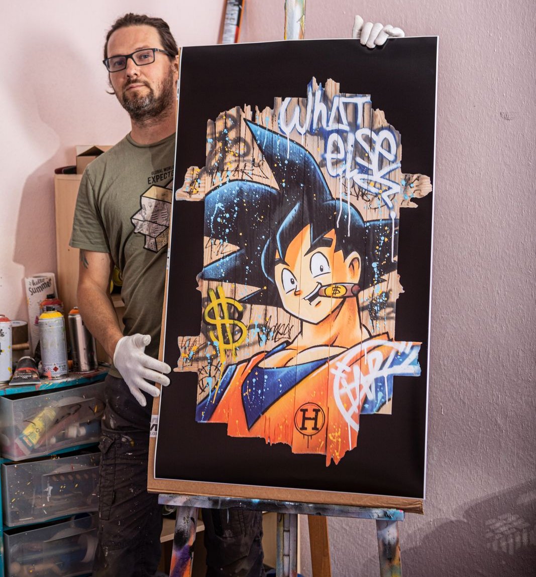 Goku What else? by Daru (Limited Edition Print) by Daru - Signature Fine Art