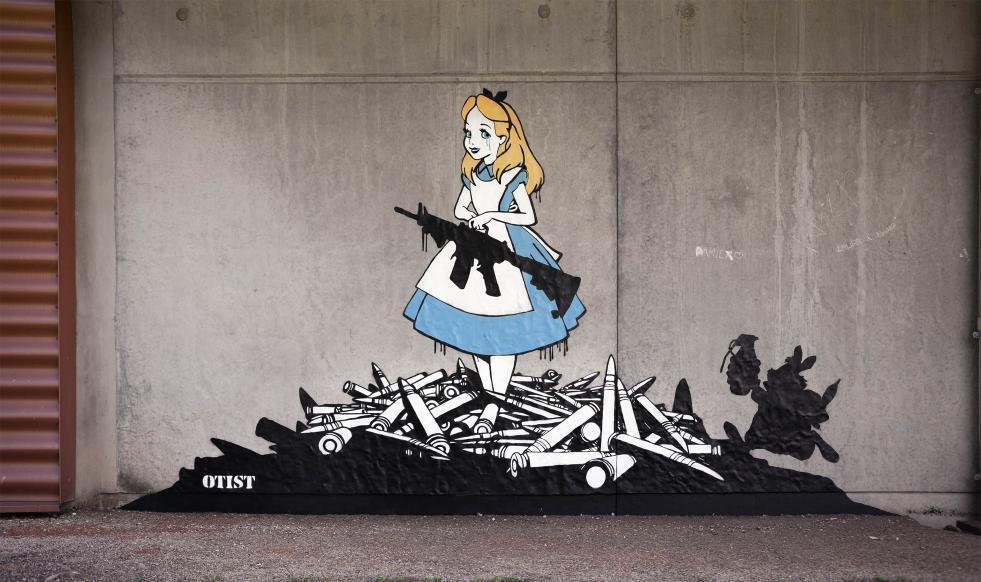 
                      
                        Alice in wonderland by OTIST (Print)
                      
                    