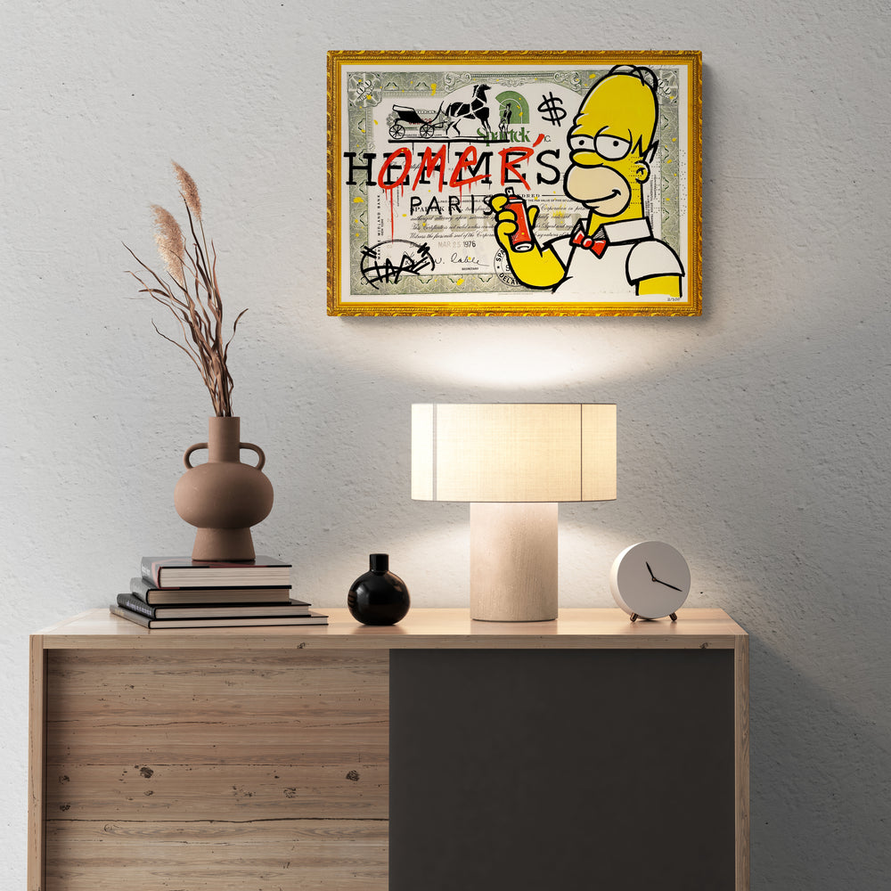 
                      
                        Homer Vandal by Daru (Limited Edition Print) by Daru - Signature Fine Art
                      
                    