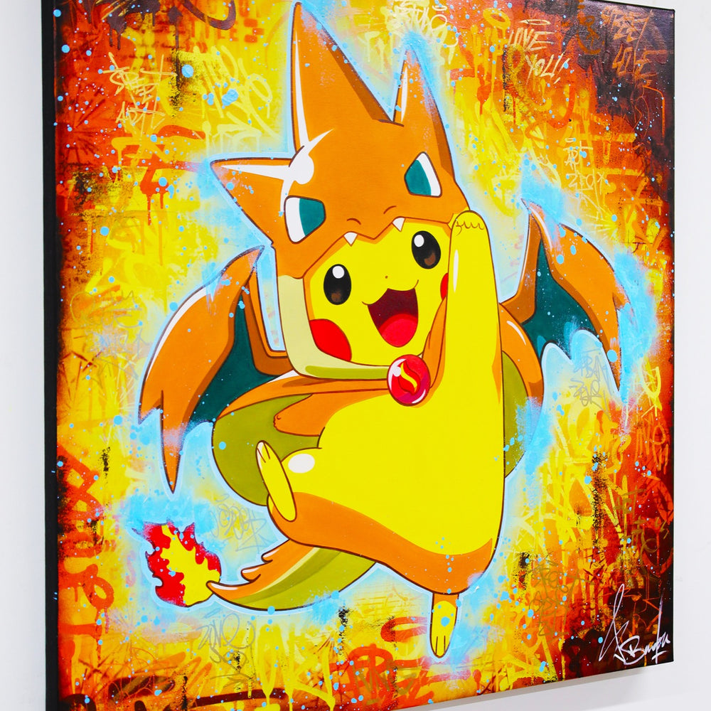 
                      
                        Pikachu Cosplayed Charizard by Vincent Bardou
                      
                    