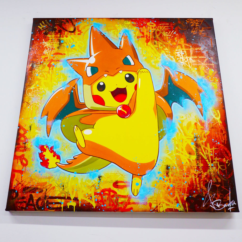 
                      
                        Pikachu Cosplayed Charizard by Vincent Bardou
                      
                    