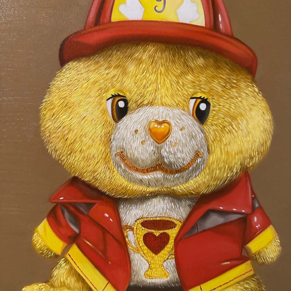 Care Bear Firefighter by Ian Bertolucci