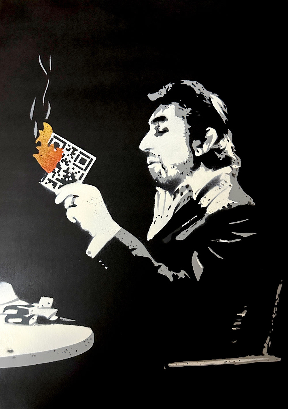 Serge Gainsbourg by Otist by OTIST - Signature Fine Art