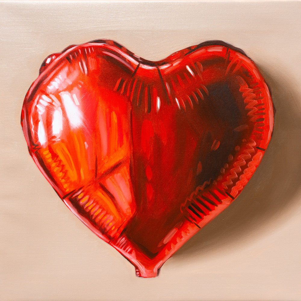 Red Heart by Ian Bertolucci by Ian Bertolucci - Signature Fine Art