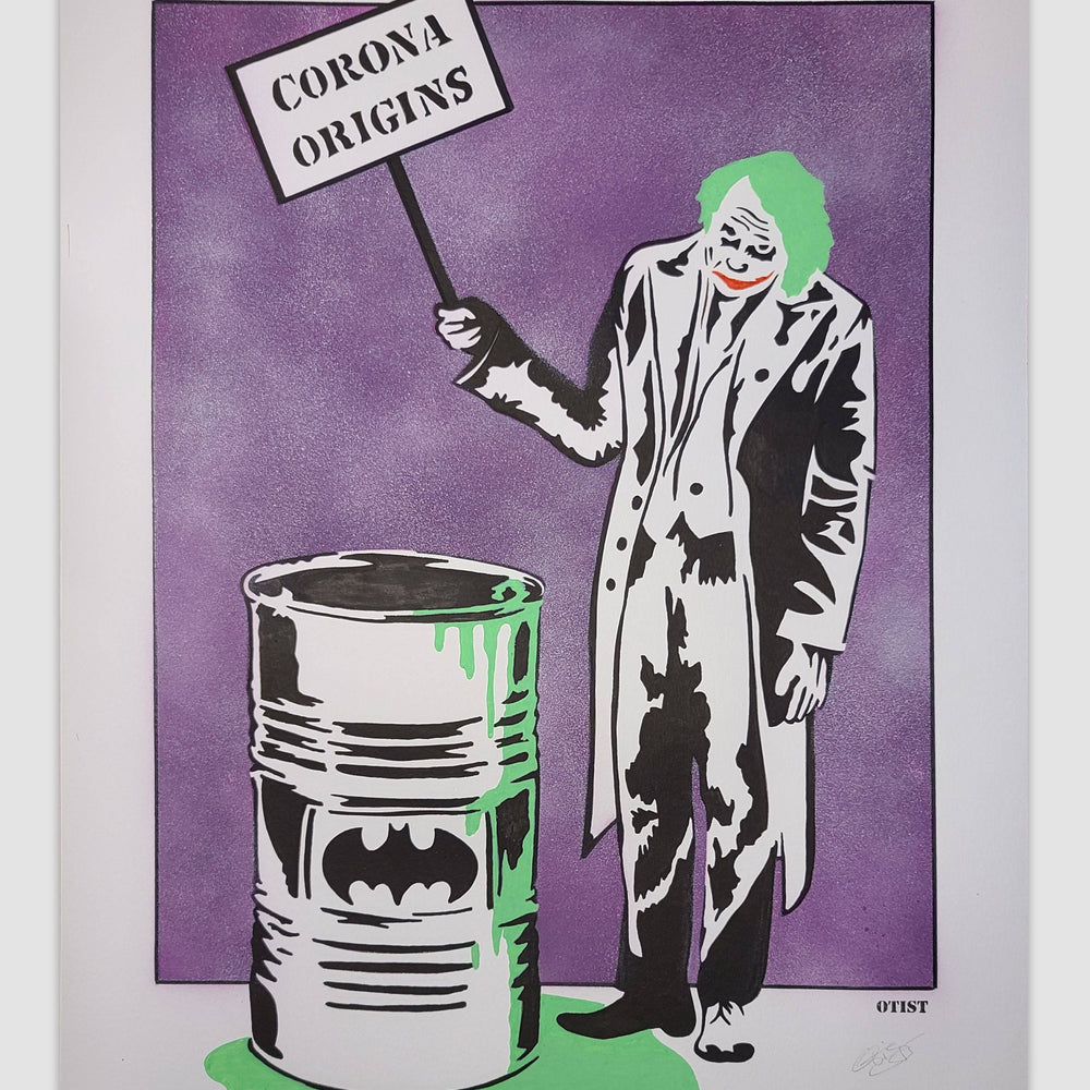 
                  
                    Joker by OTIST - Signature Fine Art
                  
                