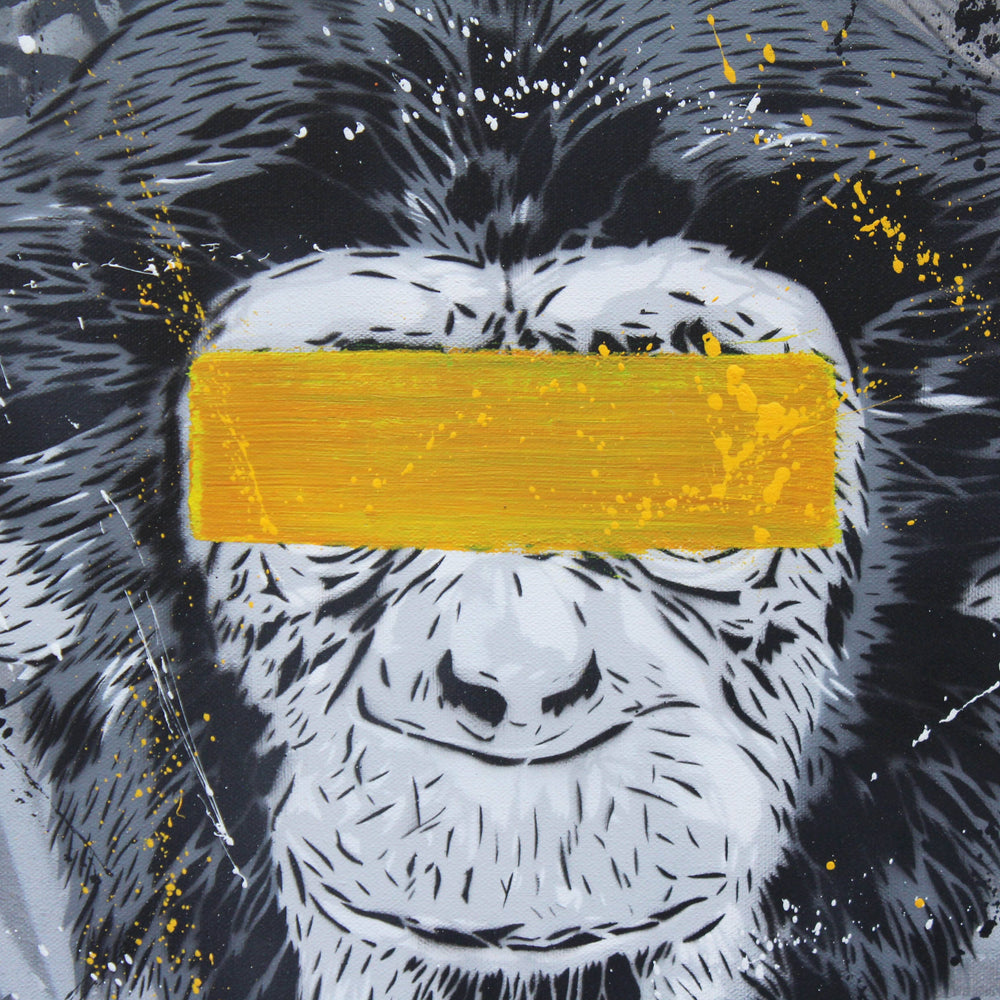 
                  
                    Three Wise Monkeys (Triptych) by Valé Stencil - Signature Fine Art
                  
                