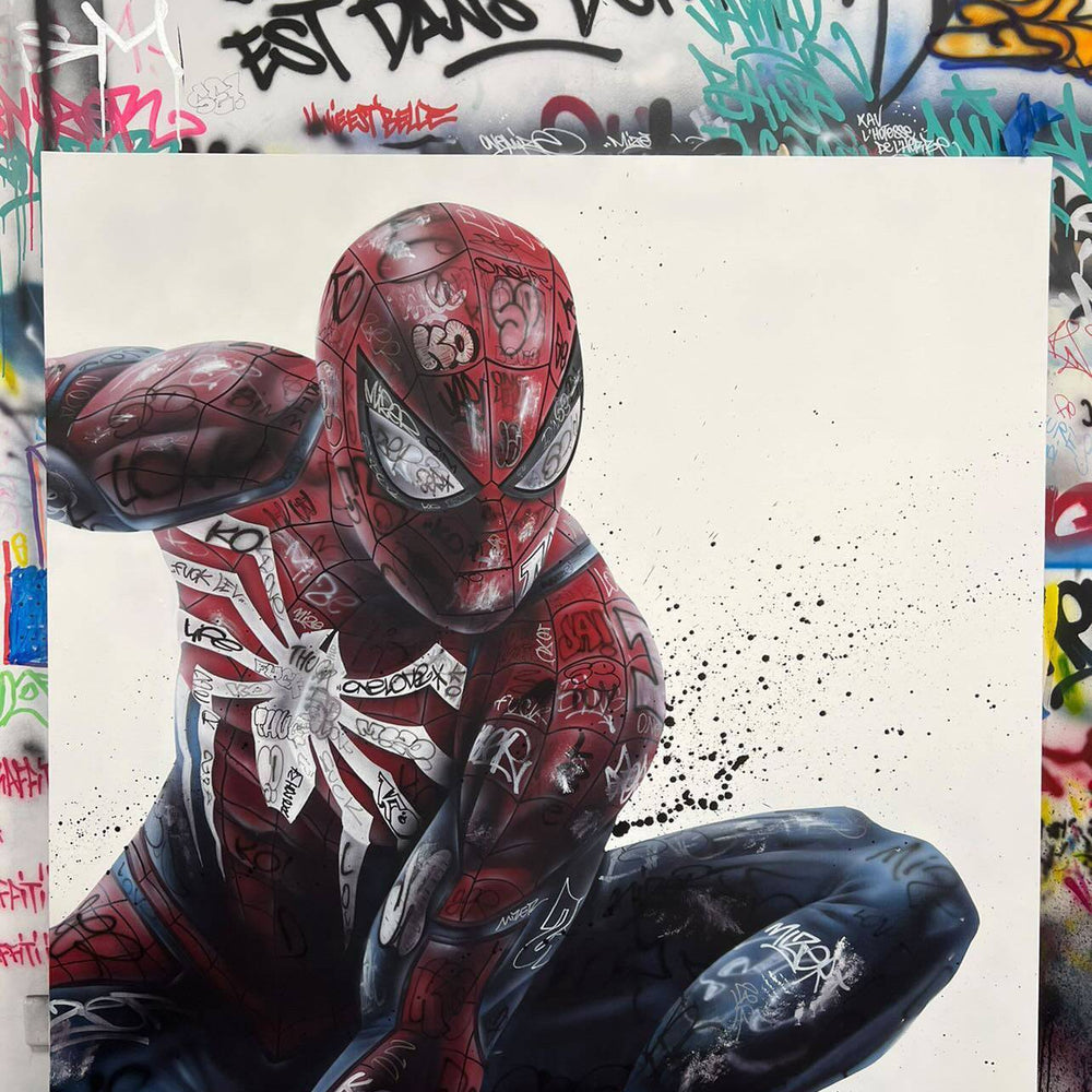 
                  
                    Spider-man by Onemizer - Signature Fine Art
                  
                