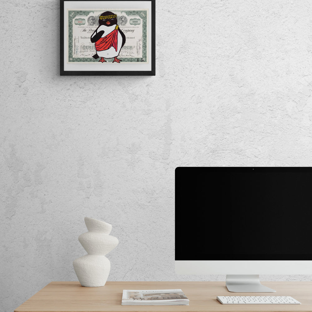 
                      
                        Ceasar Penguino by Eva Goubin (Official Limited Edition Print) by Eva Goubin - Signature Fine Art
                      
                    