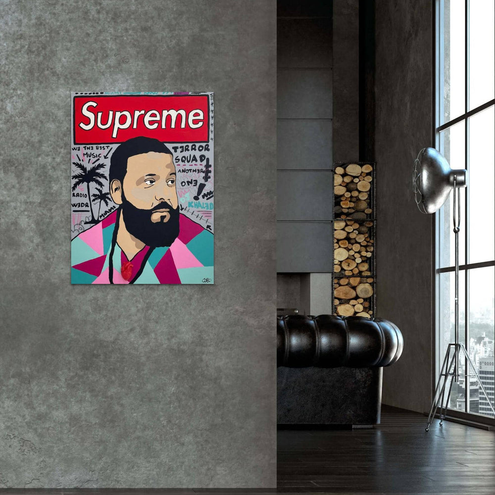 
                  
                    DJ Khaled - Artist with a big heart by cObo - Signature Fine Art
                  
                