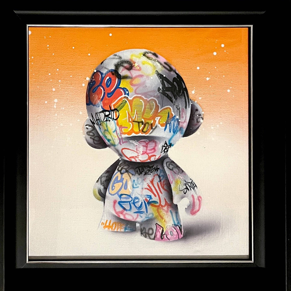 Art Toy Love (Painting+Sculpture) by Onemizer - Signature Fine Art