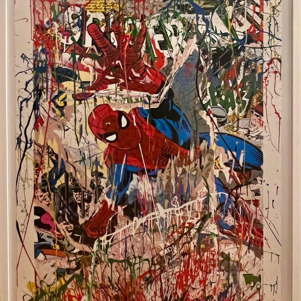 
                  
                    Spider-Man (Hand Finished Edition) by Mr. Brainwash - Signature Fine Art
                  
                