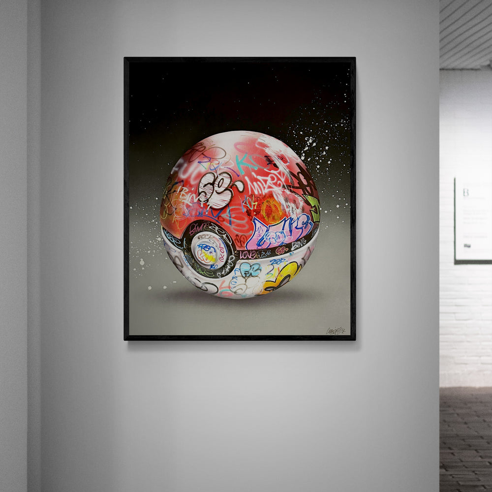 
                  
                    Pokeball by Onemizer by Onemizer - Signature Fine Art
                  
                