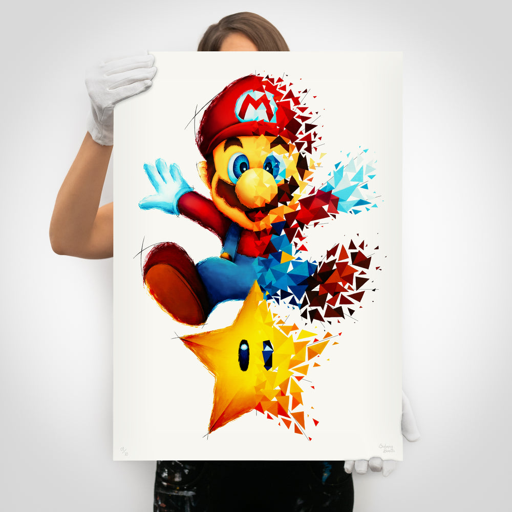 
                  
                    Super Mario Star by Sabrina Beretta (Official Limited Edition Print) by Sabrina Beretta - Signature Fine Art
                  
                