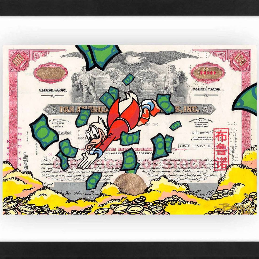 Money over money (Limited Edition Print) by Brunograffer - Signature Fine Art