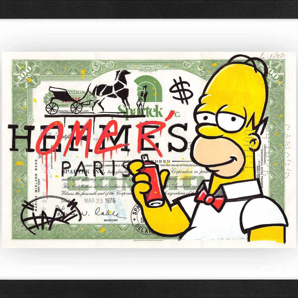 Homer Vandal by Daru - Signature Fine Art